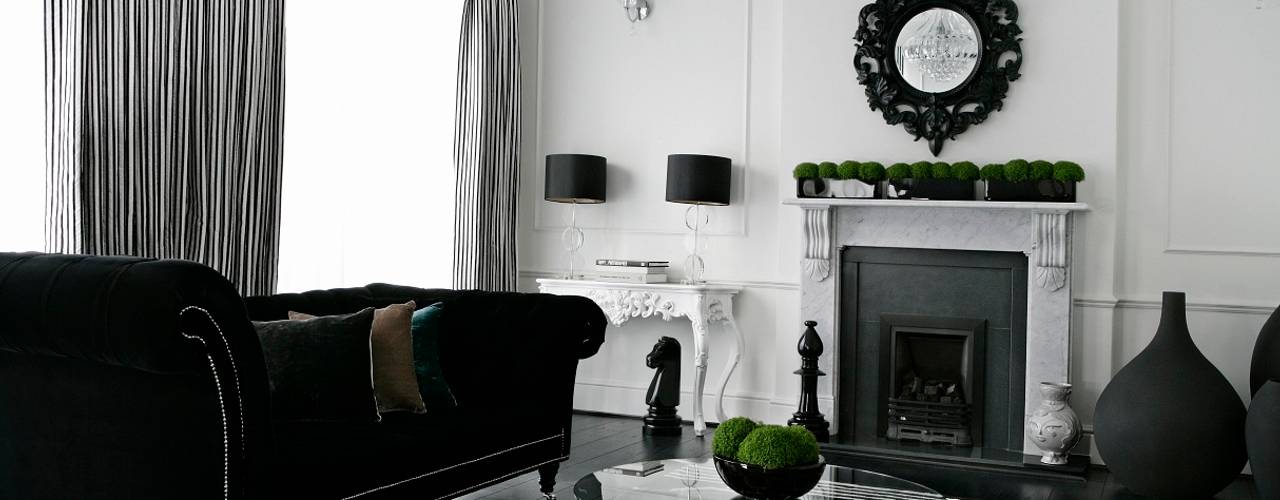 A Fully Black & White Dream , Boscolo Boscolo Salas modernas