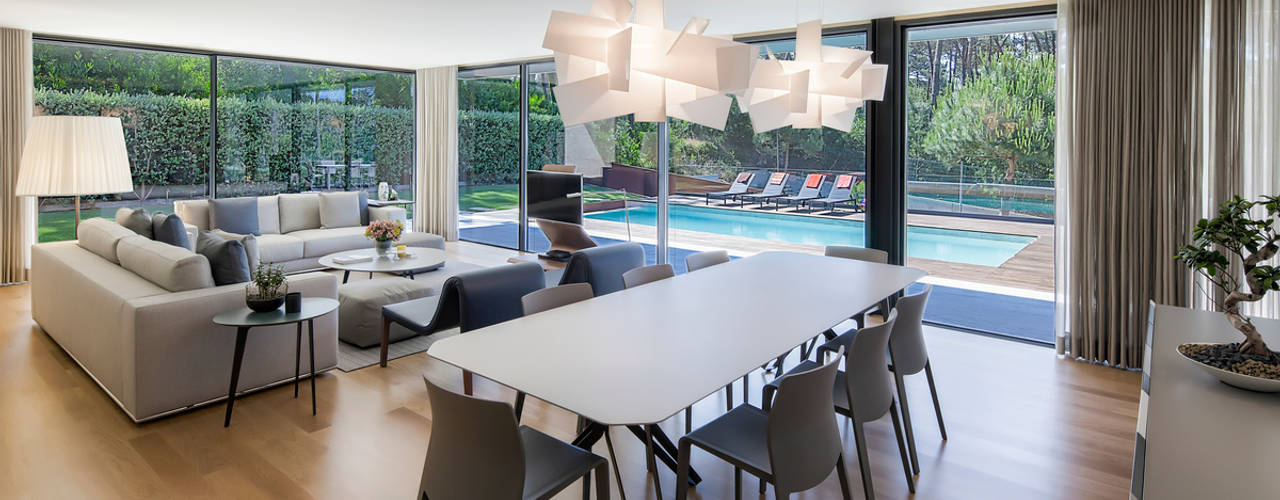 AM 2014 - Fão, INAIN Interior Design INAIN Interior Design Ruang Makan Modern