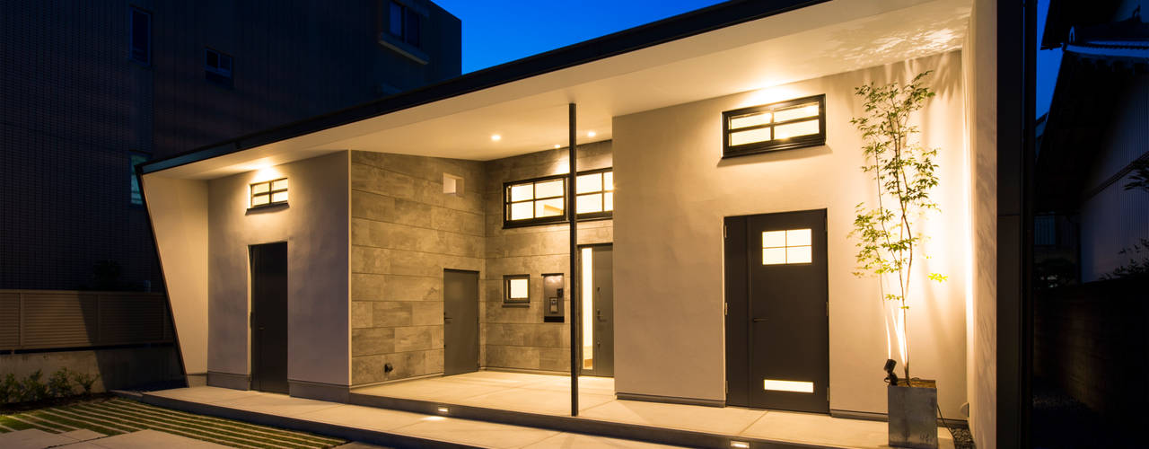 Chigusa Atelier-house, Sakurayama-Architect-Design Sakurayama-Architect-Design Casas modernas