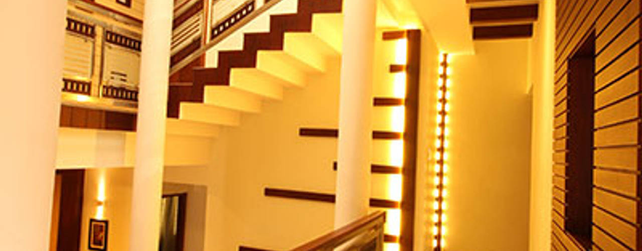 Anaz, stanzza stanzza 現代風玄關、走廊與階梯