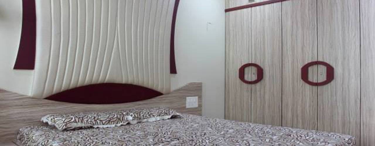 YOGESH KATARIA-VALSAD, PSQUAREDESIGNS PSQUAREDESIGNS Modern style bedroom
