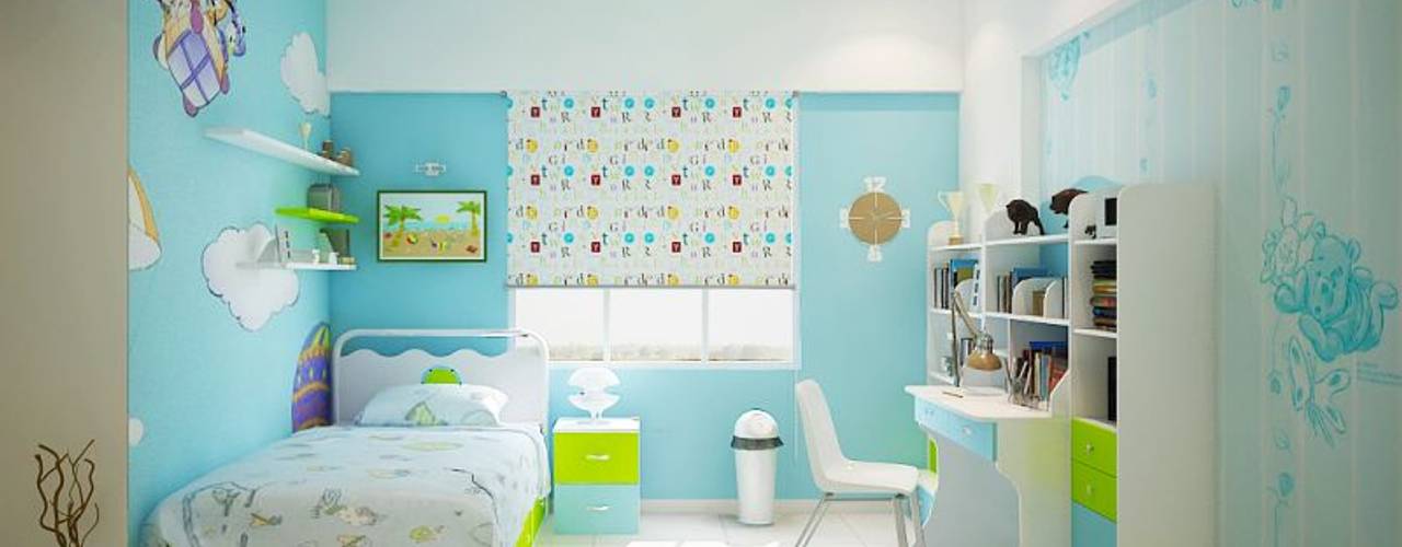 homify モダンデザインの 子供部屋