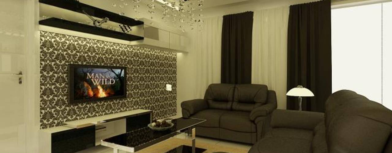 homify Salones de estilo moderno