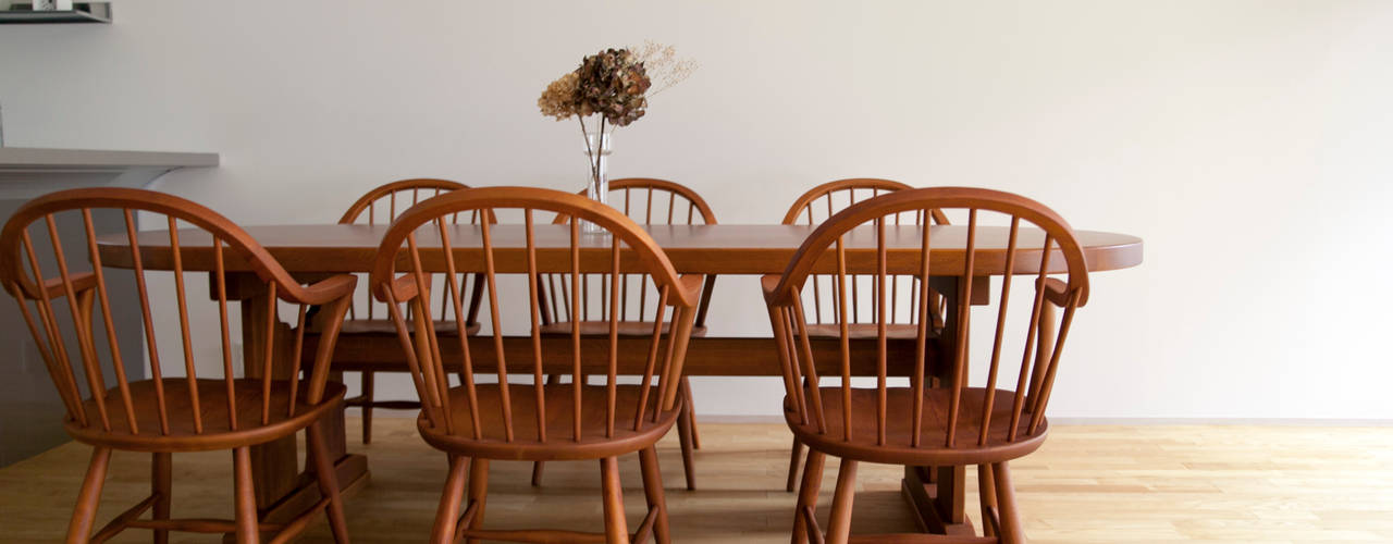 西陣の家, 村松英和デザイン 村松英和デザイン Eclectic style dining room