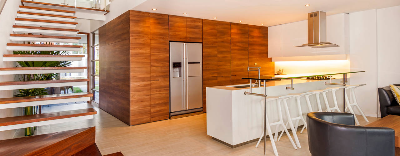 Casa Palmeral, FR ARQUITECTURA S.A.S. FR ARQUITECTURA S.A.S. Modern kitchen Wood Wood effect