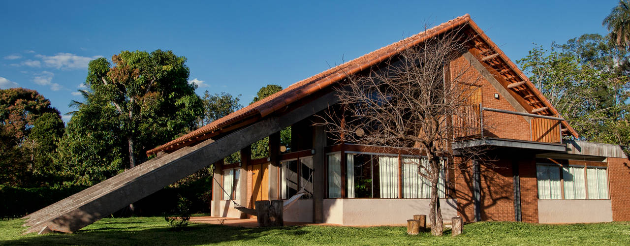 Residência HB, Quinta Quinta Rustic style houses