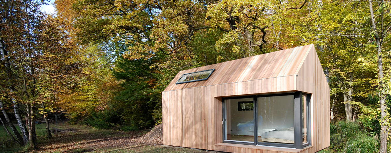Estudios de cubiertas inclinadas 5, ecospace españa ecospace españa บ้านและที่อยู่อาศัย ไม้ Wood effect