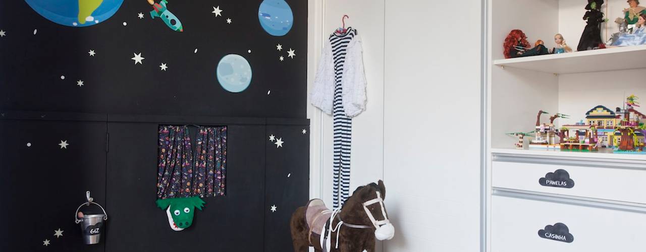 Brinquedoteca Espacial, Nina Moraes Design Infantil Nina Moraes Design Infantil Modern Kid's Room