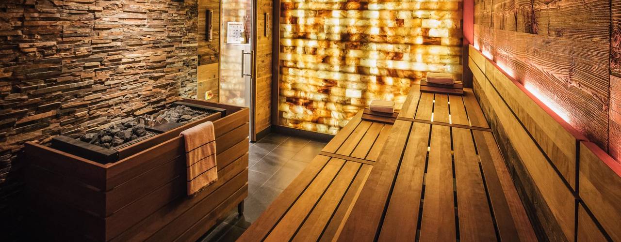 Referenz Nr. 3, corso sauna manufaktur gmbh corso sauna manufaktur gmbh Espacios comerciales Madera Acabado en madera