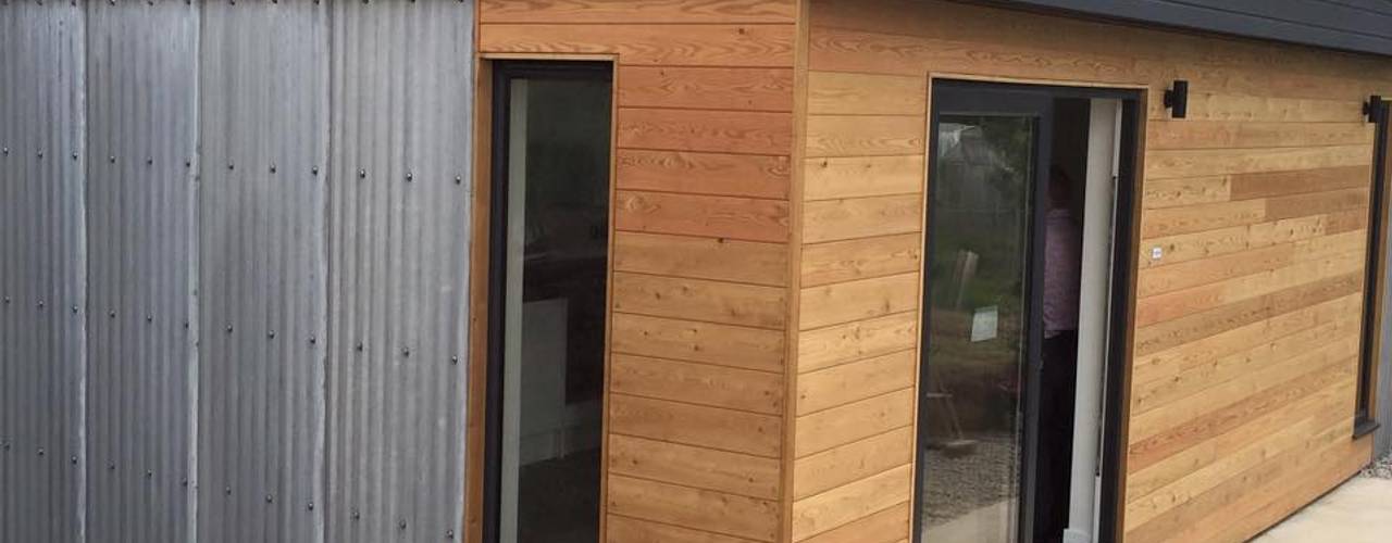 Micro Lodge - Truro 2015, Building With Frames Building With Frames Moderne Häuser Holz Holznachbildung