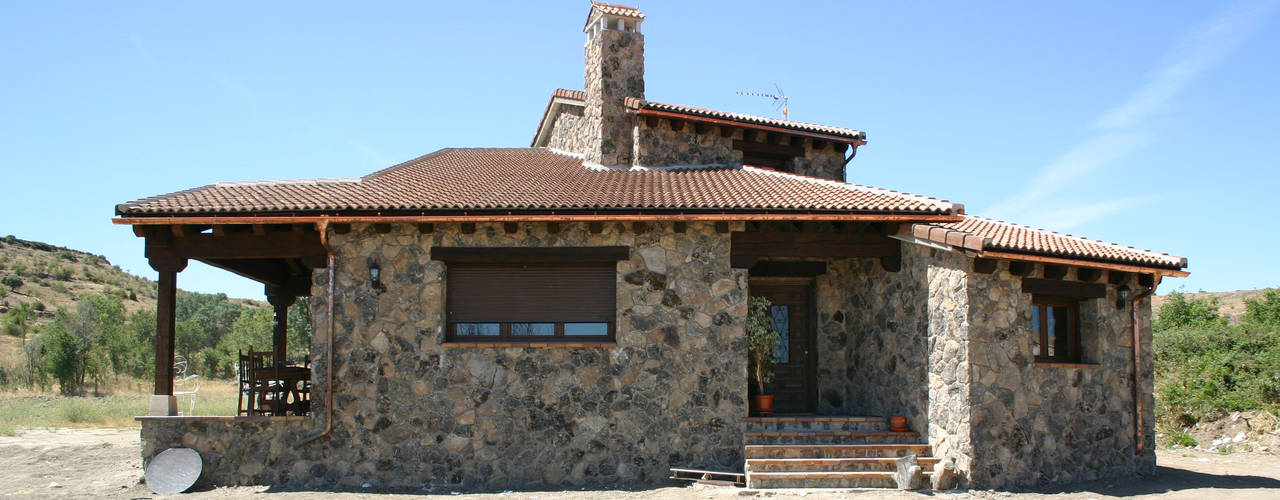 Adrada, Arq0 Arq0 Rustic style houses