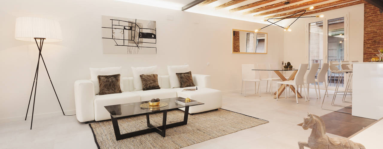 Home Staging para Inversores Inmobiliarios, Markham Stagers Markham Stagers Salones de estilo moderno