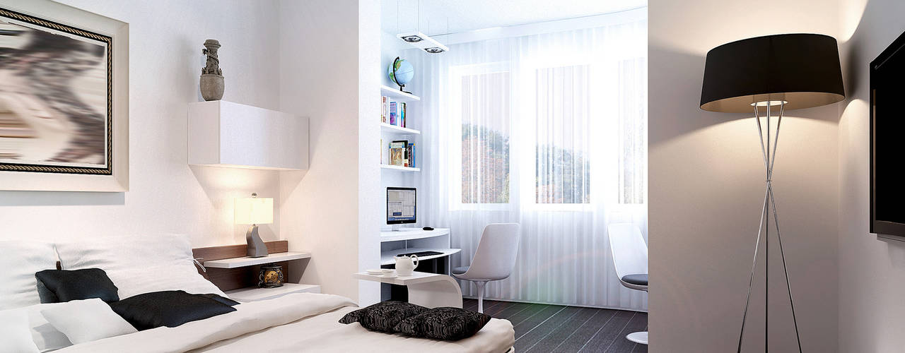 homify Modern Bedroom