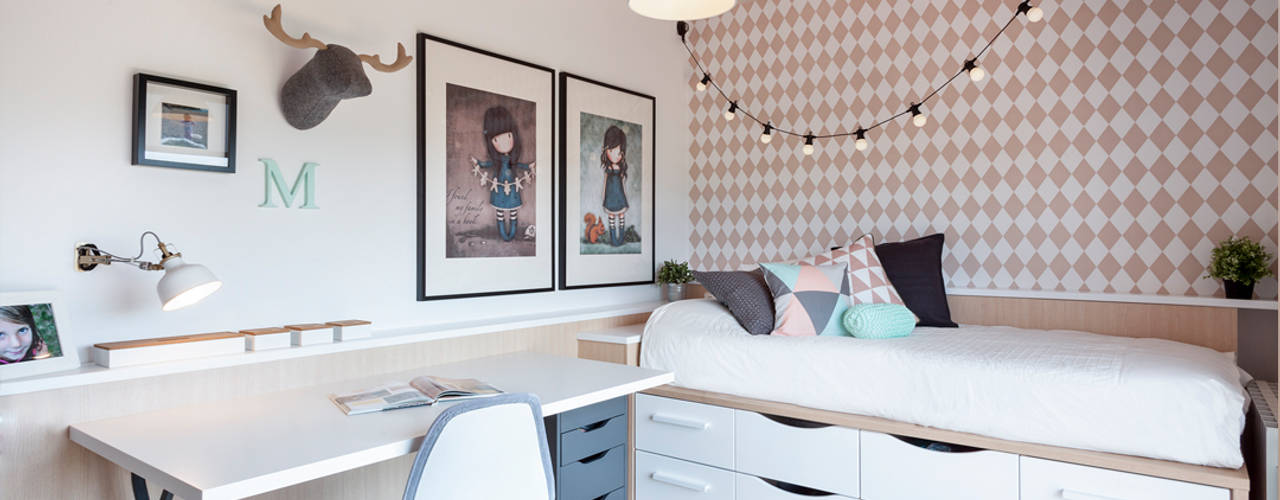 Habitaciones infantiles, Dröm Living Dröm Living Scandinavian style nursery/kids room