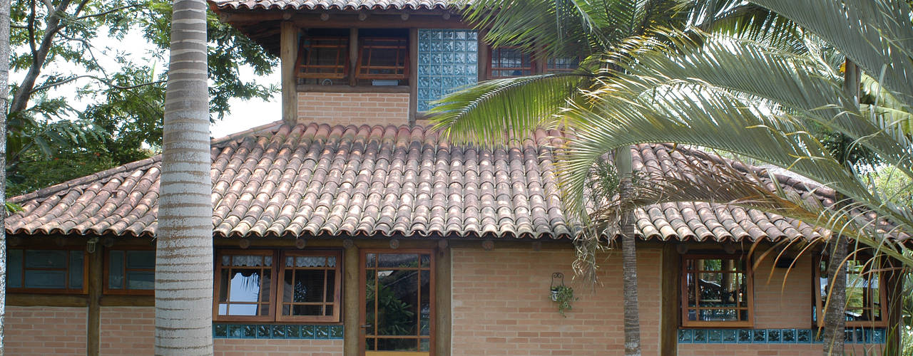 RESIDÊNCIA JRA, MADUEÑO ARQUITETURA & ENGENHARIA MADUEÑO ARQUITETURA & ENGENHARIA Rustic style houses