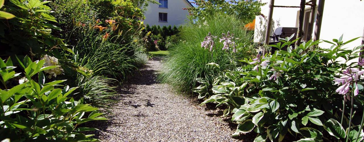 ​Pocket Park, Lustenberger Schelling Landschaftsarchitektur Lustenberger Schelling Landschaftsarchitektur Garten im Landhausstil