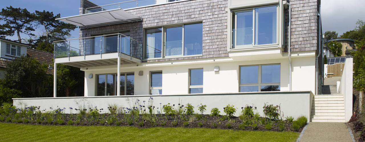 Modern Home Griffen, Baufritz (UK) Ltd. Baufritz (UK) Ltd. Casas de estilo moderno