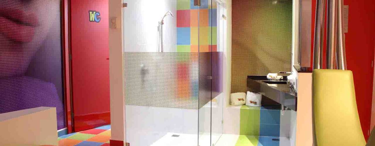 Hotel Pop Life , DIN Interiorismo DIN Interiorismo Modern bathroom