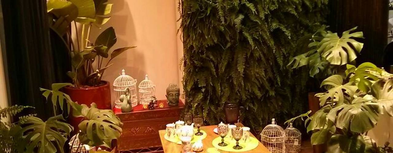 Ambiente Bali- Mostra Mesas Decoradas BiaDecor , Eneida Lima Paisagismo Eneida Lima Paisagismo Jardines de estilo asiático