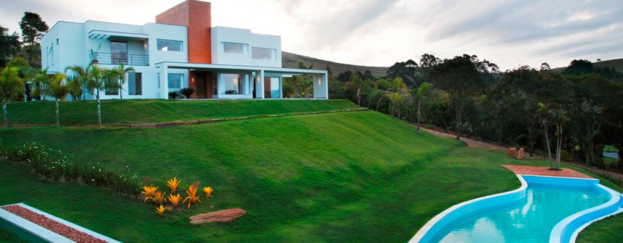 Casa Minas Gerais , Carlos Salles Arquitetura e Interiores Carlos Salles Arquitetura e Interiores Casas modernas: Ideas, imágenes y decoración