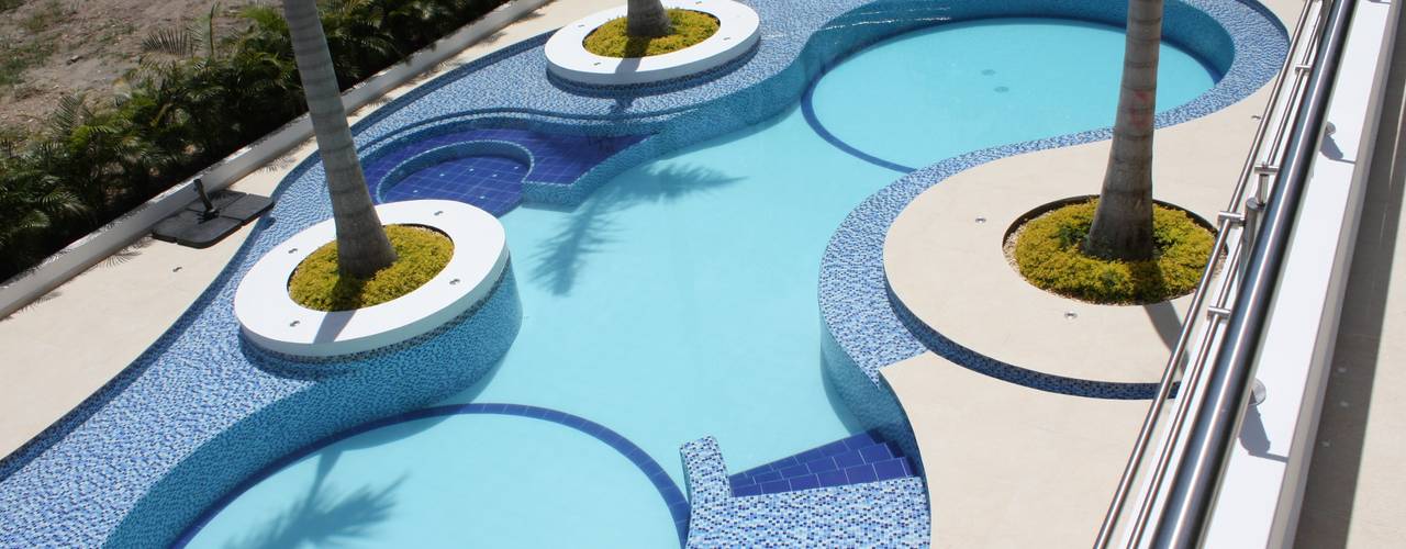 homify Piscinas de estilo moderno Cerámico