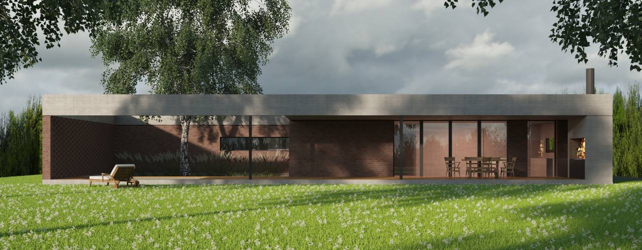 Casa B, D+D Studio D+D Studio Moderne huizen