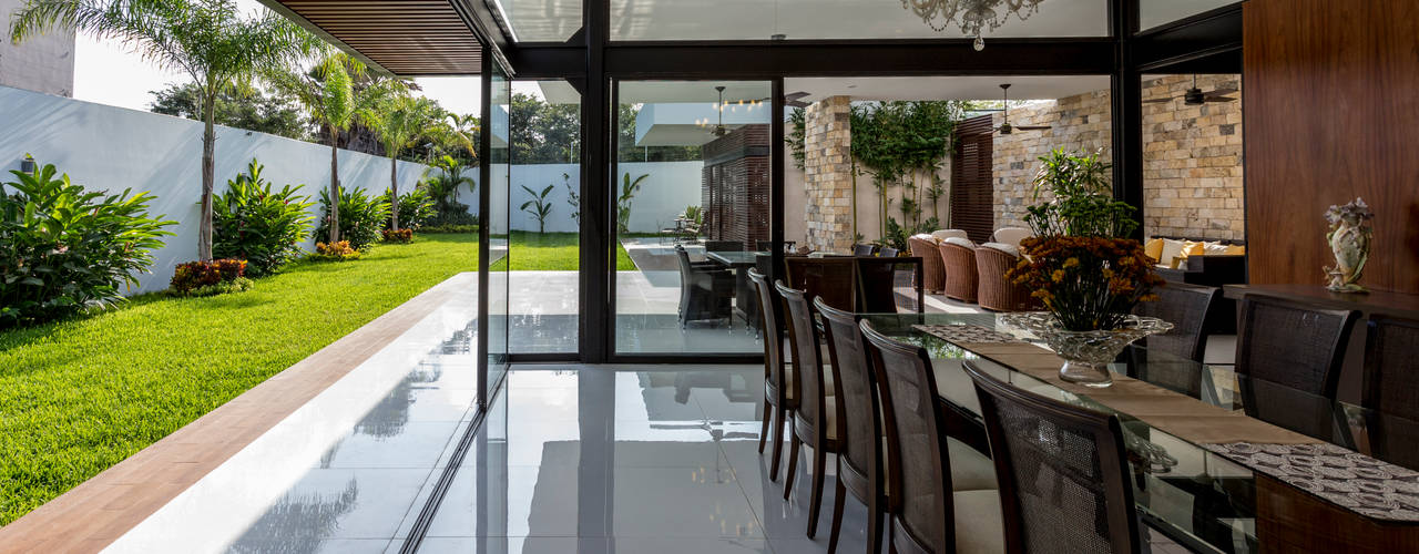 Casa O44, P11 ARQUITECTOS P11 ARQUITECTOS Modern Dining Room