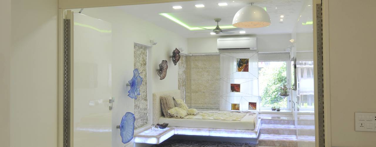 Site at Juhu, Mybeautifulife Mybeautifulife Modern style bedroom