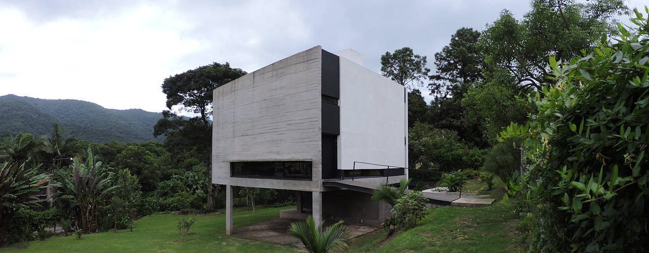 casa DL, jose m zamora ARQ jose m zamora ARQ Casas de estilo minimalista Concreto