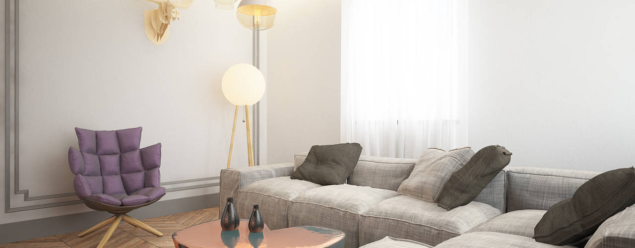 Oturma odası, Dmd Design Dmd Design Moderne Wohnzimmer