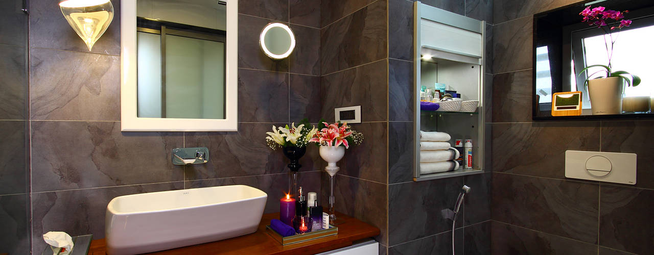 Bathroom Savio and Rupa Interior Concepts Scandinavian style bathroom Fittings
