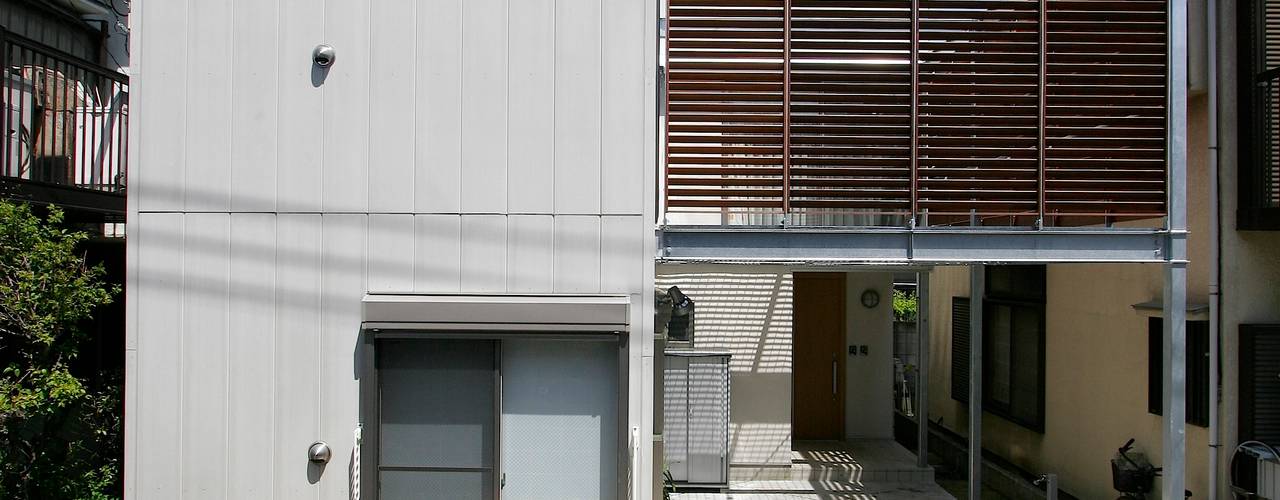 MS-House, 仲摩邦彦建築設計事務所 / Nakama Kunihiko Architects 仲摩邦彦建築設計事務所 / Nakama Kunihiko Architects Casas modernas Concreto