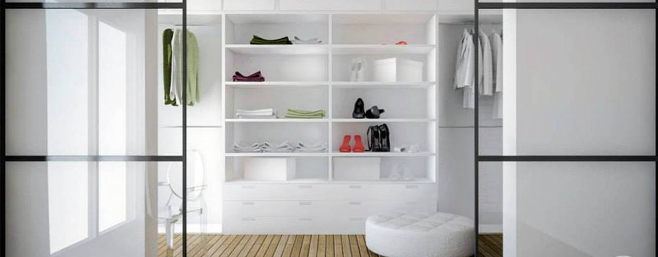 homify Modern dressing room