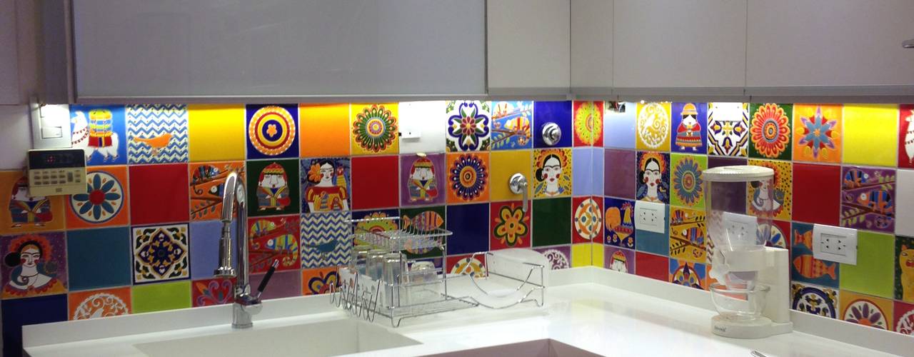 homify Cocinas coloniales Azulejos