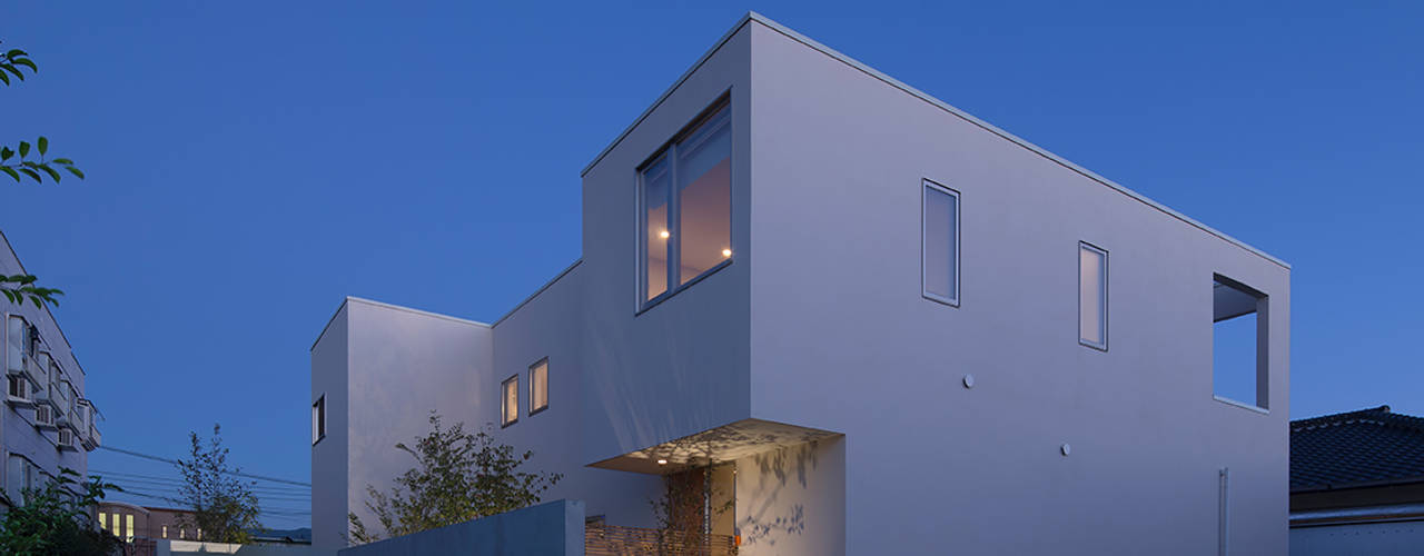 Terrace House, Atelier Square Atelier Square 現代房屋設計點子、靈感 & 圖片
