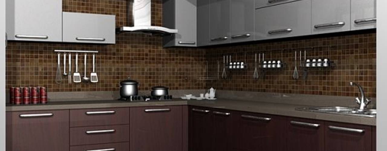 modular kitchens hyderabad, woodz modular designers and interiors woodz modular designers and interiors Cocinas de estilo asiático