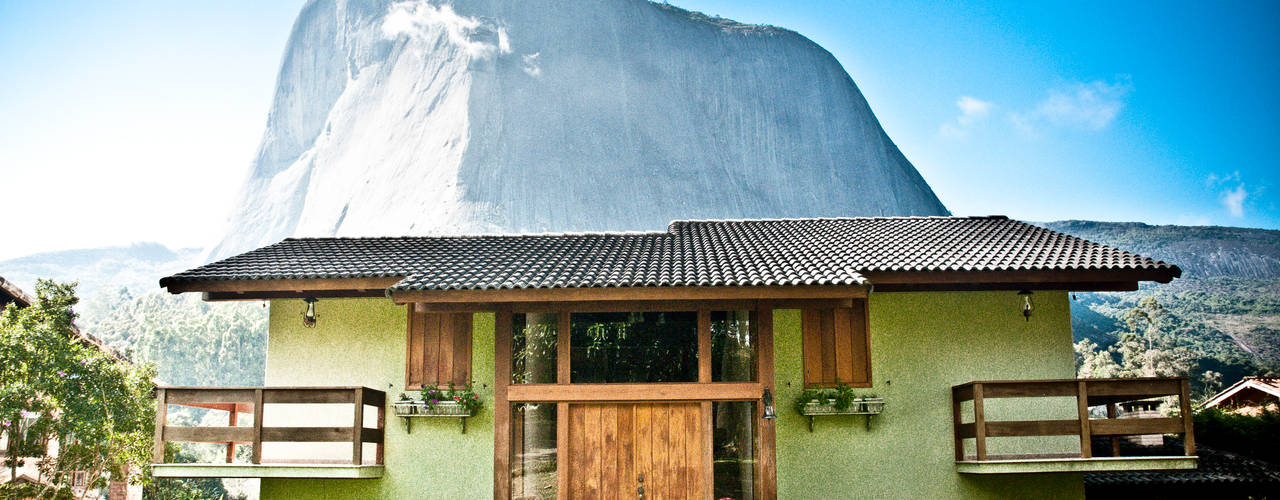 Casa de Montanha - LZ, Carlos Eduardo de Lacerda Arquitetura e Planejamento Carlos Eduardo de Lacerda Arquitetura e Planejamento Casas rurales