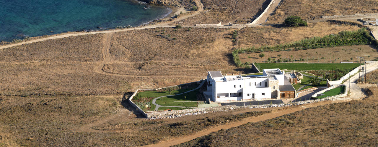 Vila Seacrest - Ilha de Paros - Ciclades - Grécia, Carlos Eduardo de Lacerda Arquitetura e Planejamento Carlos Eduardo de Lacerda Arquitetura e Planejamento บ้านและที่อยู่อาศัย