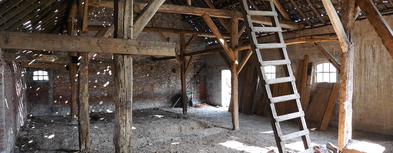 De droom van vintage & natuur in prachtige combinatie: een woonboerderij om van te dromen, van Os Architecten van Os Architecten