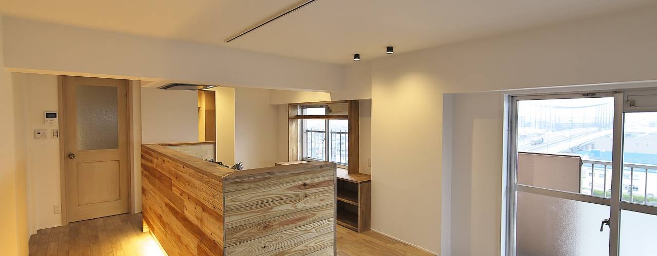 new corpo TSUTSUMI | mansion renovation, FRCHIS,WORKS FRCHIS,WORKS オリジナルデザインの キッチン