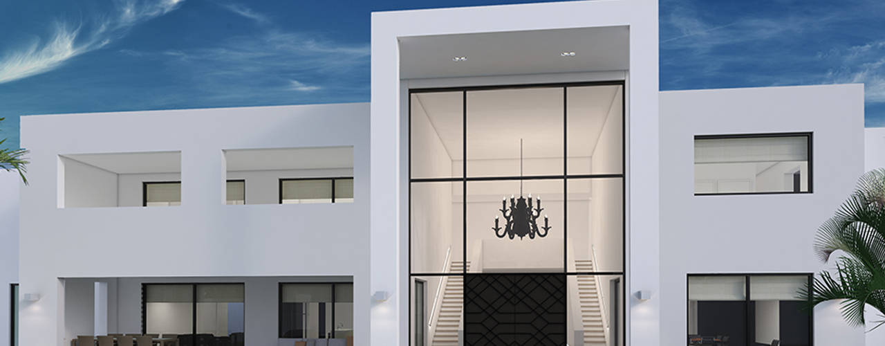 Villa Paramaribo, Designa Interieur & Architectuur BNA Designa Interieur & Architectuur BNA Casas modernas: Ideas, diseños y decoración