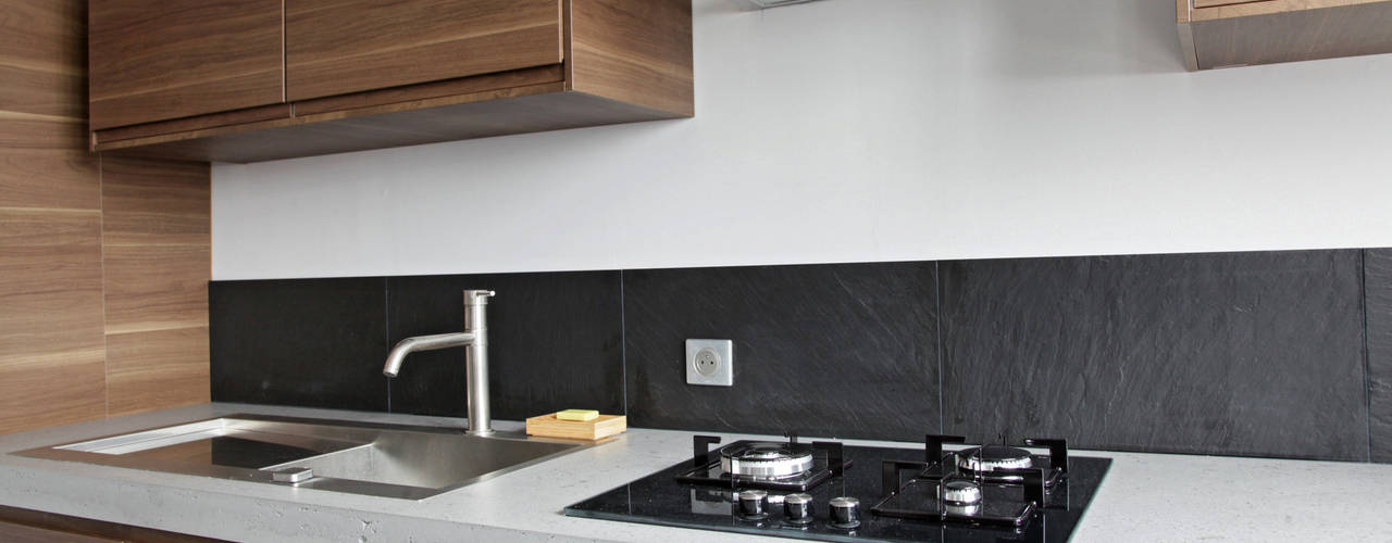 Rosny, Concrete LCDA Concrete LCDA Cocinas de estilo moderno Concreto