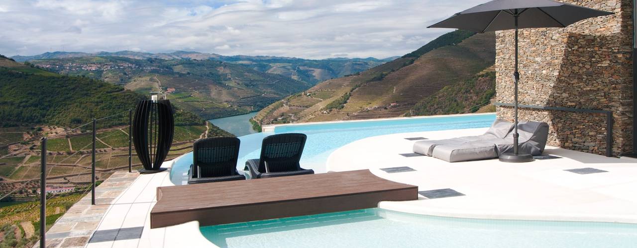 Um refúgio de férias no Douro - Quinta Raínha Santa Mafalda, MHPROJECT MHPROJECT مسبح