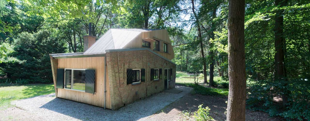 Boshuis, Bloot Architecture Bloot Architecture Casas modernas: Ideas, diseños y decoración Madera Acabado en madera