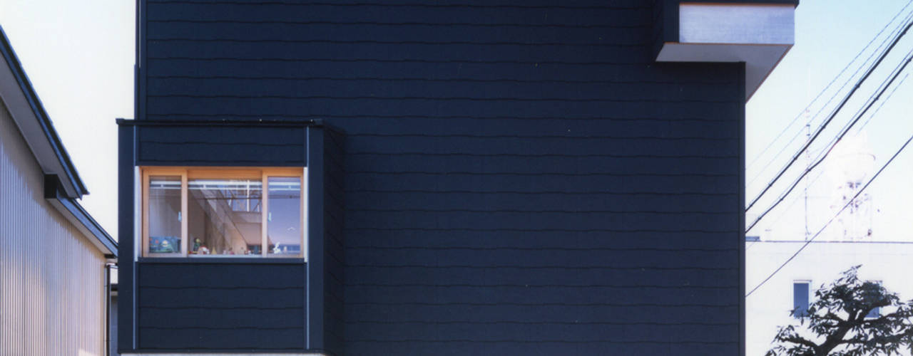 静岡の家 case001, 岩川アトリエ 岩川アトリエ 現代房屋設計點子、靈感 & 圖片