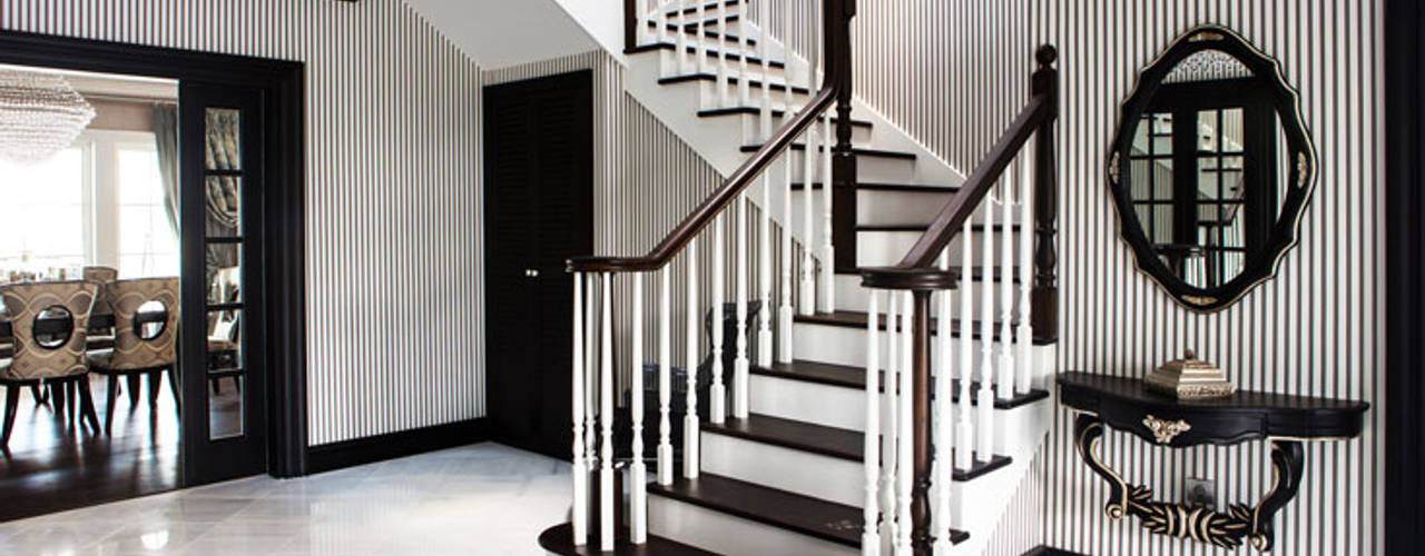 homify Couloir, entrée, escaliers classiques