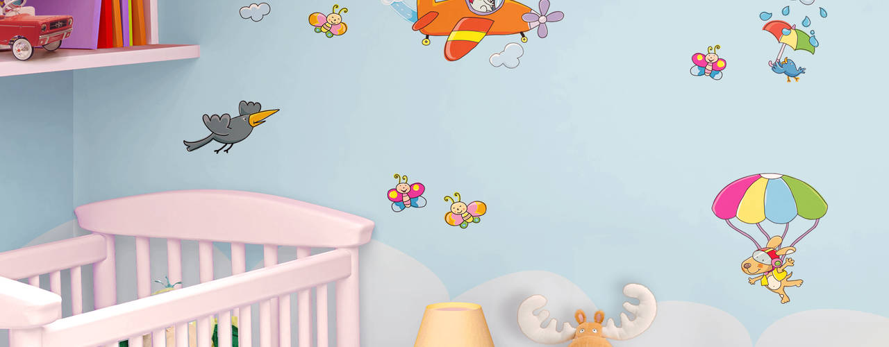 LeoStickers® presenta 16 nuovi LeoKit per la decorazione della cameretta con gli adesivi murali, LeoStickers® LeoStickers® Dormitorios infantiles