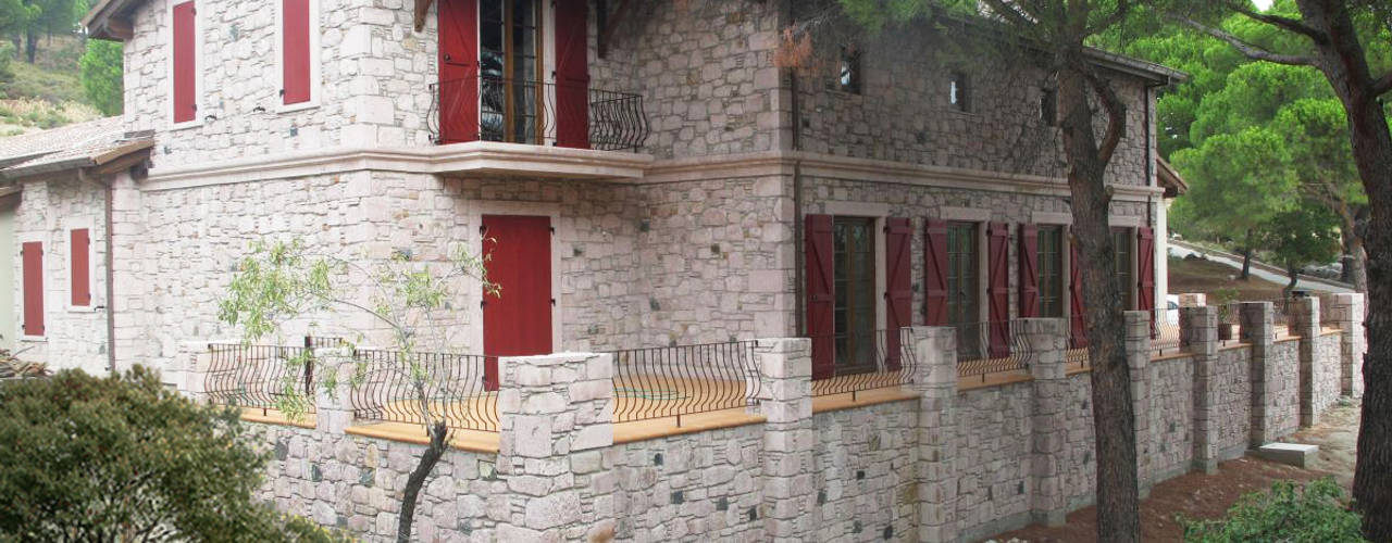 Bağyüzü Taş Ev, Plano Mimarlık ve Teknoloji Plano Mimarlık ve Teknoloji Balcones y terrazas rurales Piedra