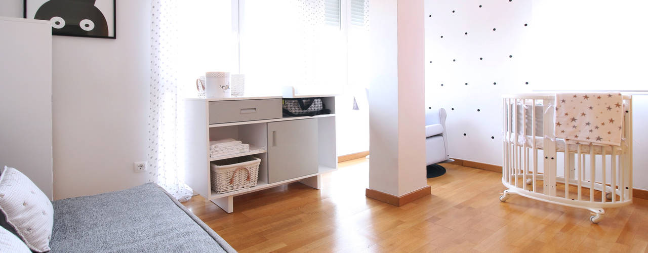 APARTAMENTO AR, EN VALENCIA., acertus acertus Cuartos infantiles de estilo moderno