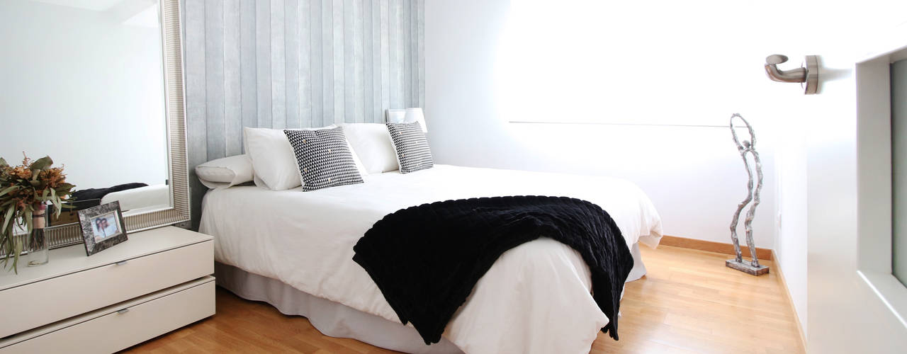 APARTAMENTO AR, EN VALENCIA., acertus acertus Modern style bedroom